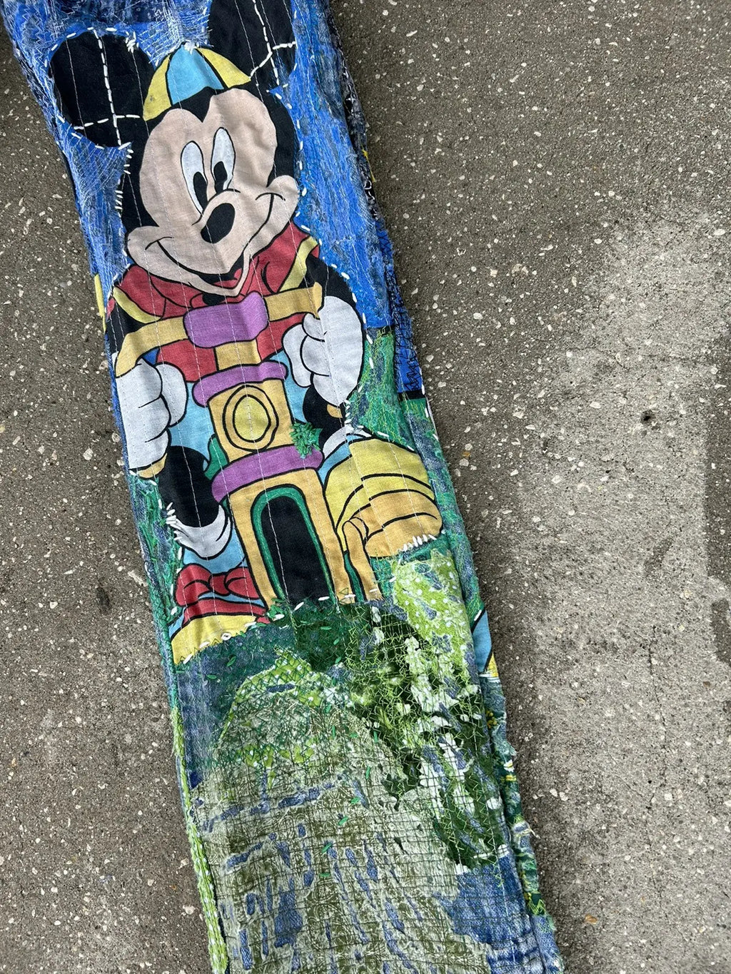 34w Mickey and minnie denim