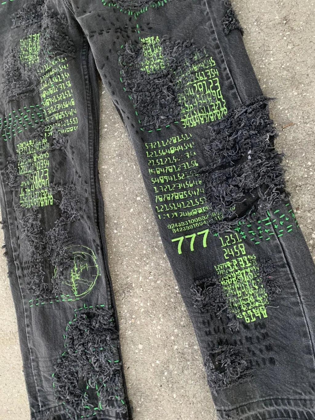34w Matrix denim