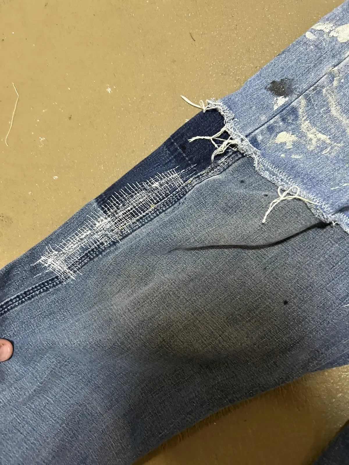 38w Split denim