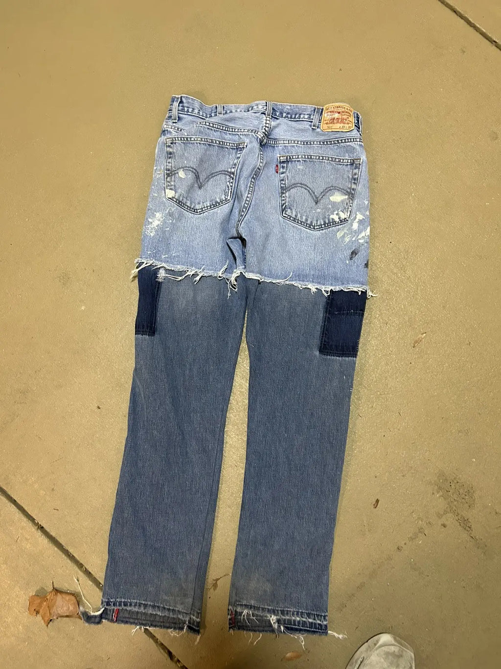 38w Split denim