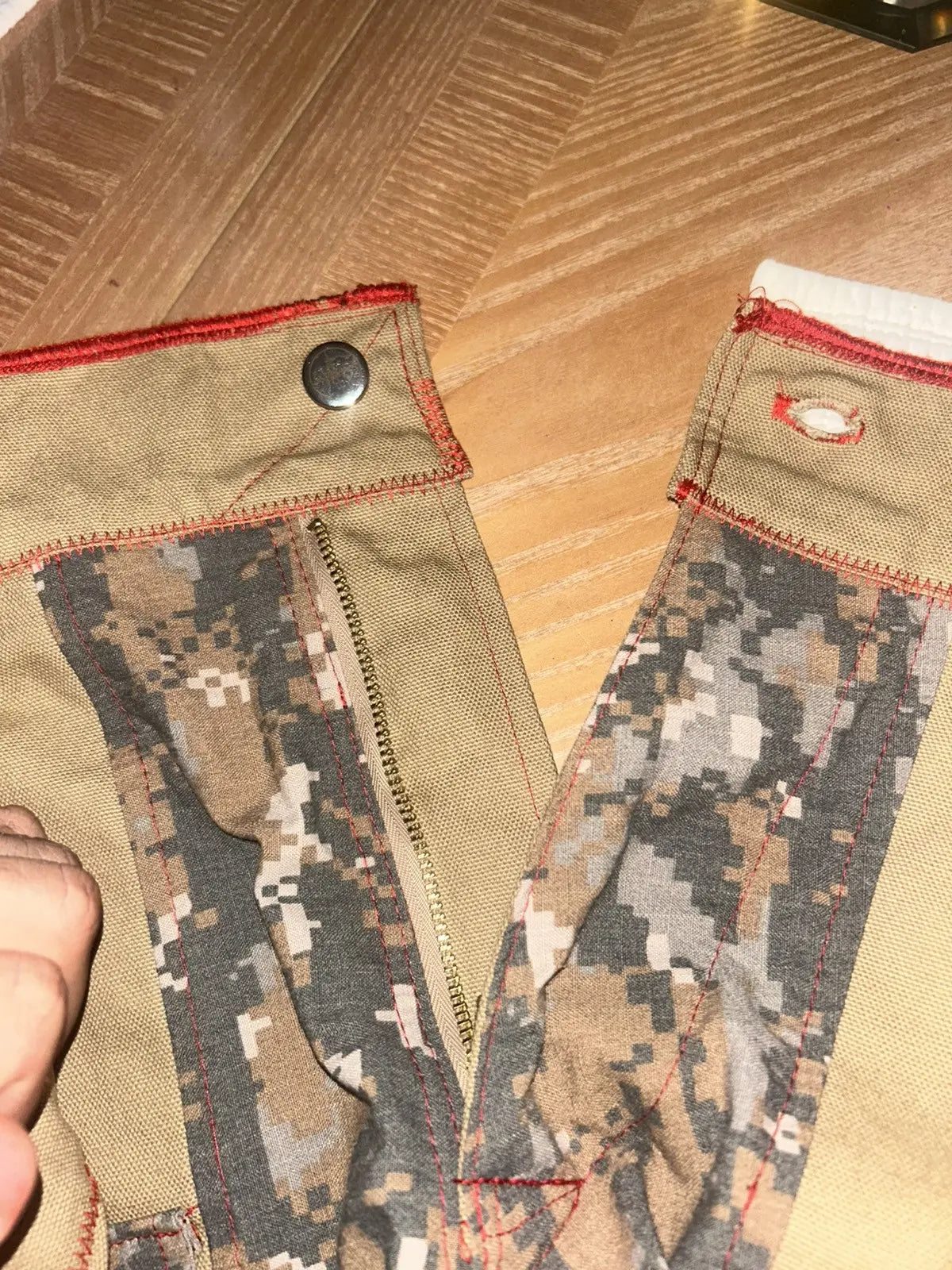 34w Hybrid camo cargo shorts