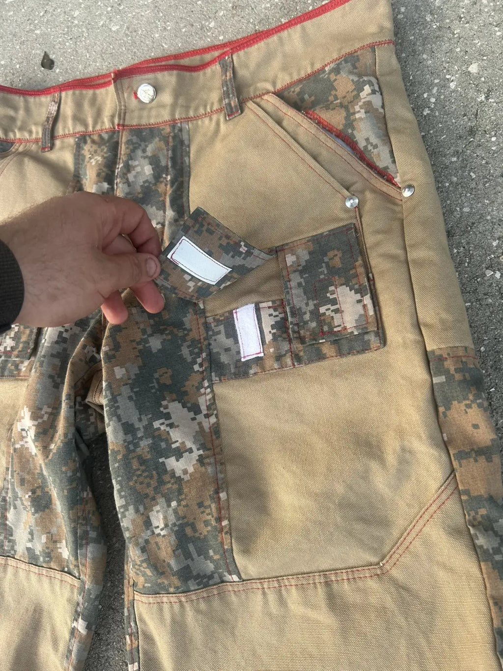 34w Hybrid camo cargo shorts